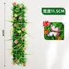 11,5 cm de ancho x 60 cm de largo (incluye 2 mariposas)