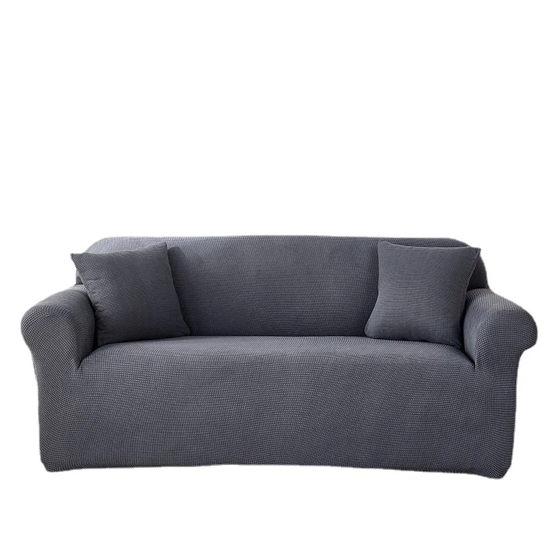 JQYC лидер продаж эластичные Чехлы для дивана мягкие дышащие жаккардовые чехлы из кукурузного бархата простой спандекс Плюшевые