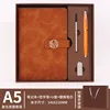 Brown USB flash drive set