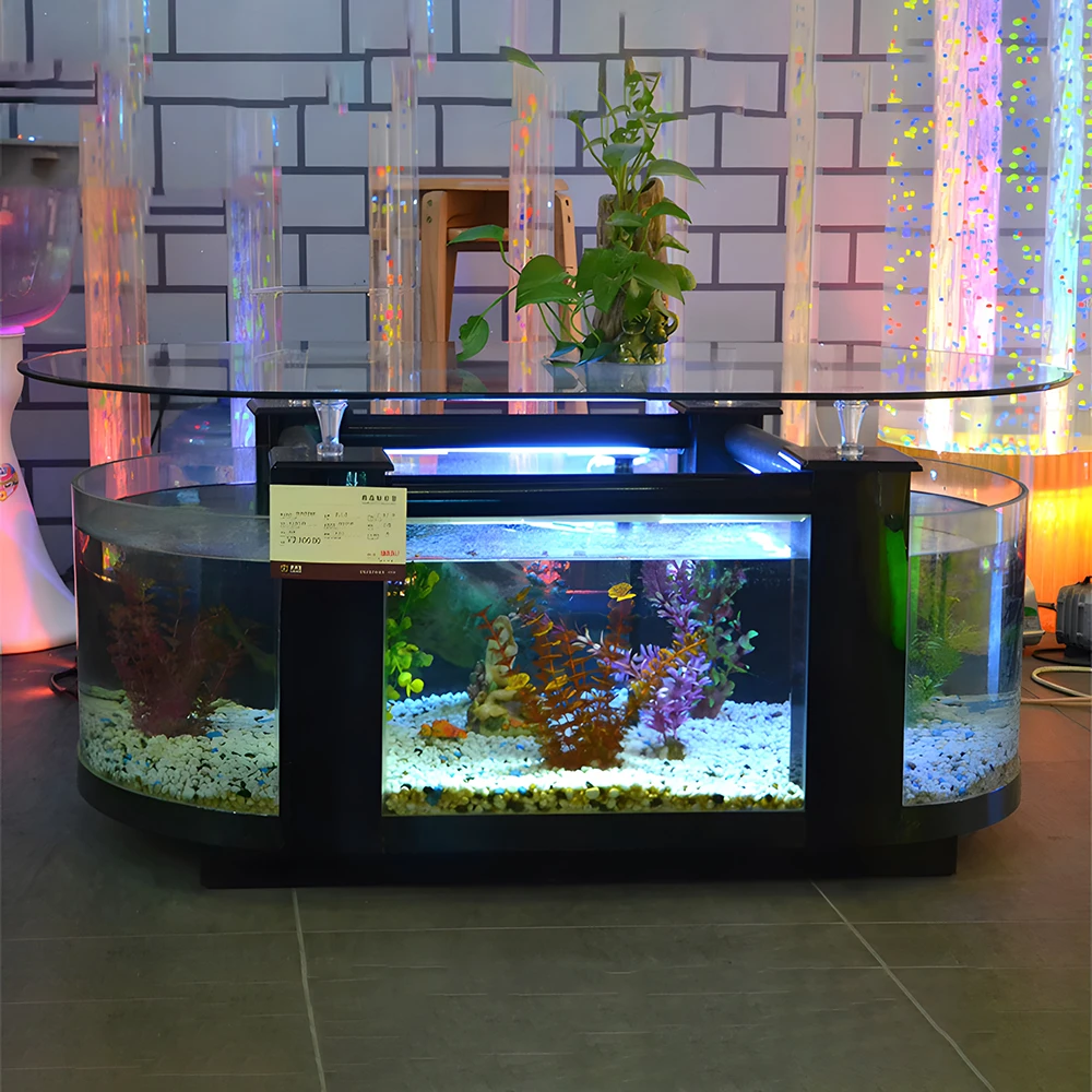 High Quality Fish Tank Table Desktop Coffee Table Aquarium Fish Tanks