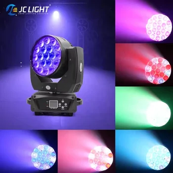 ホットセール19個15wLedパーズームウォッシュムービングライト19x 15w