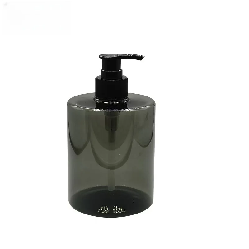 Custom Luxury 300ml 500ml PET Plastic Pump Bottle Shampoo Shower Gel Body Wash Bottle