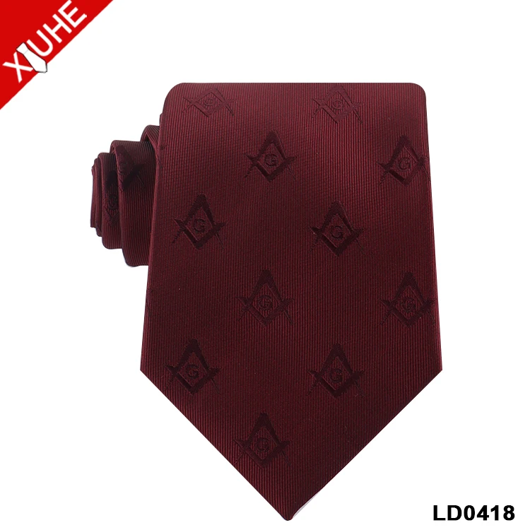 Пользовательские галстуки темно-синий черный мужской галстук Жаккардовый Логотип полиэфирные Галстуки
