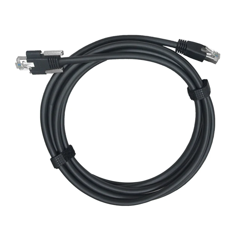 High Quality Test 4pair 24 AWG Cobre Cable De Red LAN CABLE Cat6 Network Gigabit Ethernet Cable For Industrial Camera