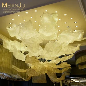 Luxury K9 Crystal Chandelier 2026 New Custom Design Professional Premium Pendant Lighting for Hotel Lobby and Grand Ballrooms