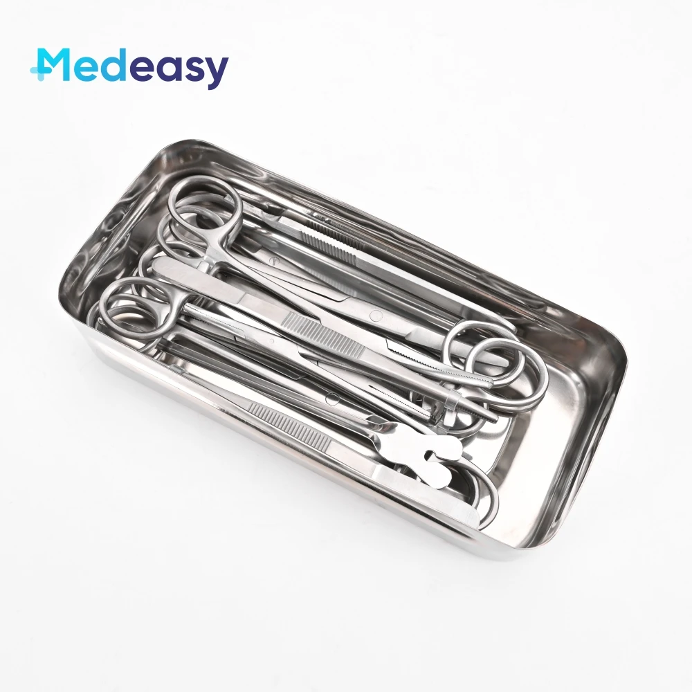 High Quality 13 Piece Surgical Basic Minor Surgery Kit with Surgical ...