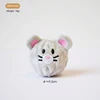 Grey Mouse TPR Squeaky Elastic Ball