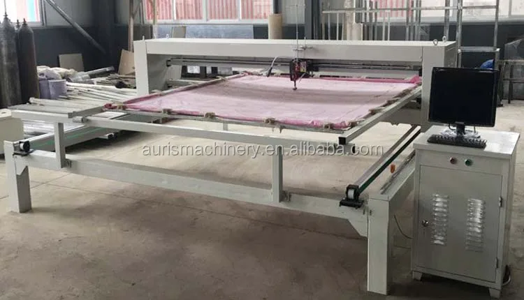 Hc3000 Long Arm High Speed  Computerized Single Head Mattress Quilts Quilting Sewing  Price Machine
