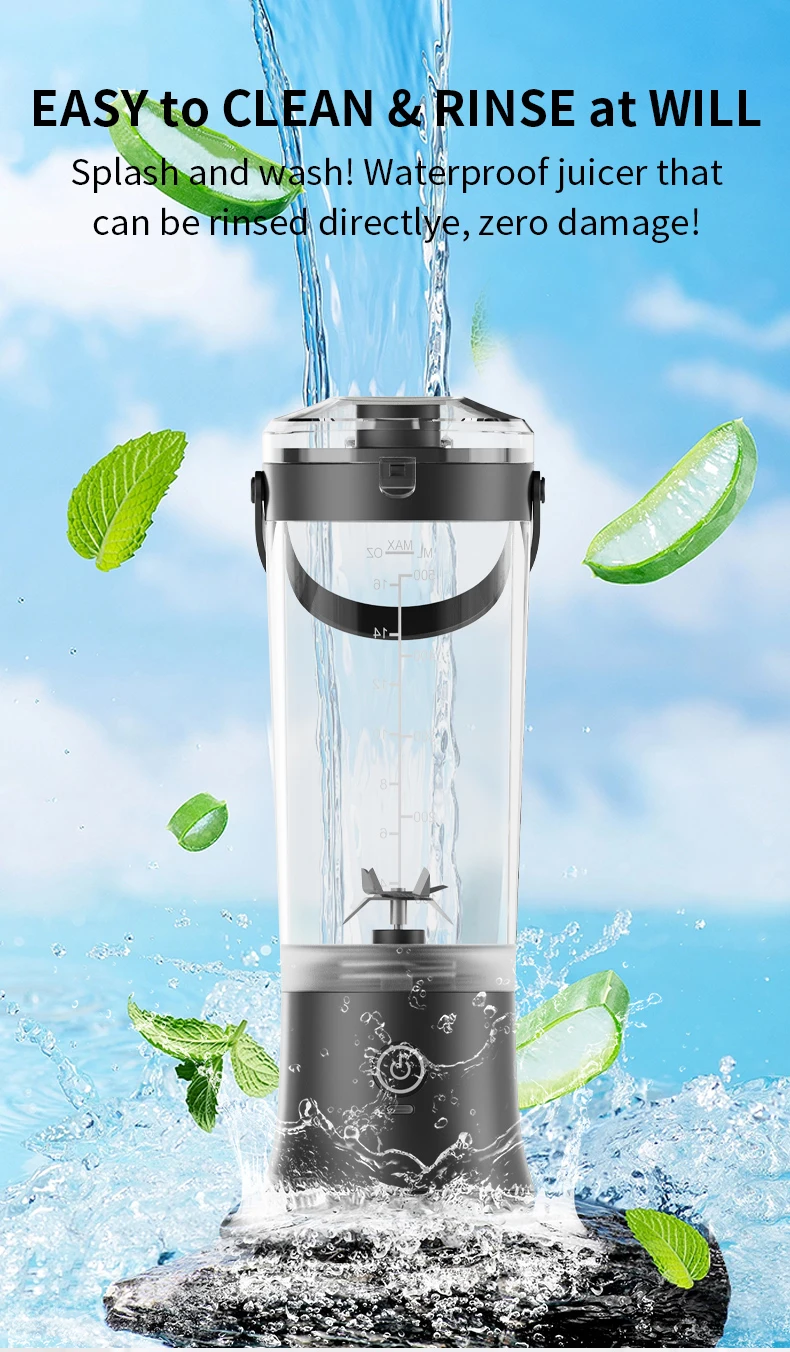 600ML 2026 New Citrus Juicer Electric with Stainless Steel Blades