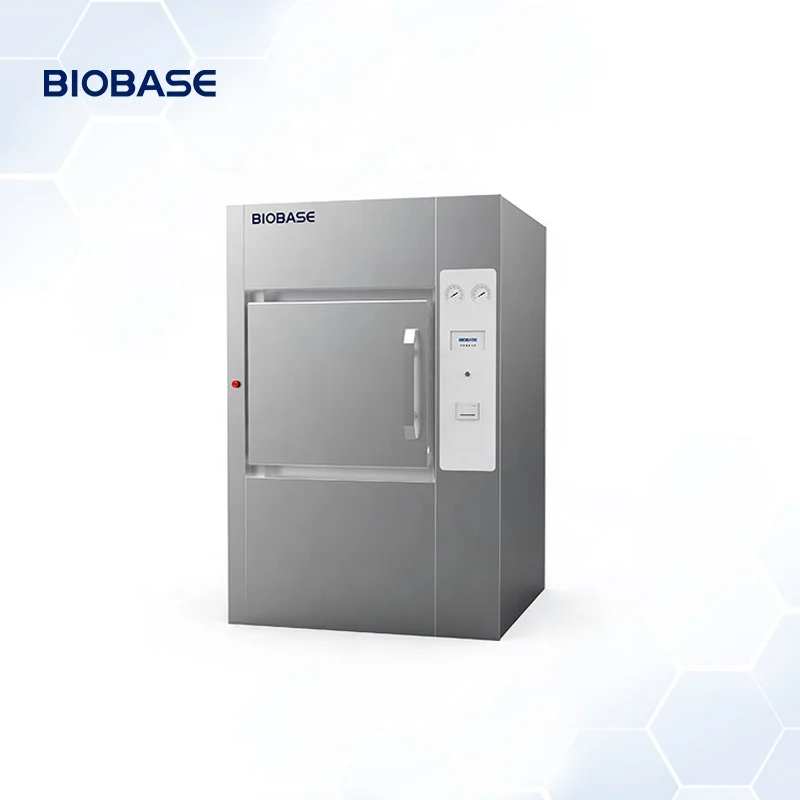 BIOBASE CHINA Horizontal Autoclave 450L Double Door Horizontal Autoclave in Lab