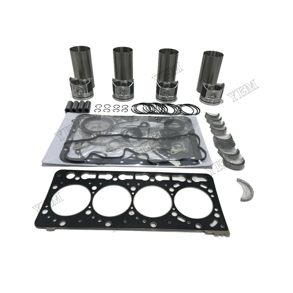 V3600 Overhaul Rebuild Kit(not Included Valves Kit) Compatible with Kubota V3600 V3600 V3600DI-T Engine