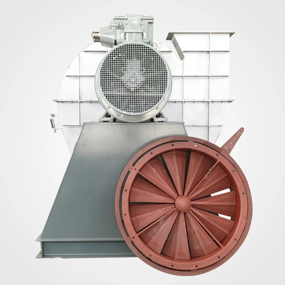 Small Flow Medium Pressure Environmental Dust Removal Blower With Power Motor 1500mm