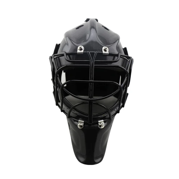 High Quality PC & ABS Shell High End Ice Hockey Goalie Mask/Helmet With Absorption Foam Liner