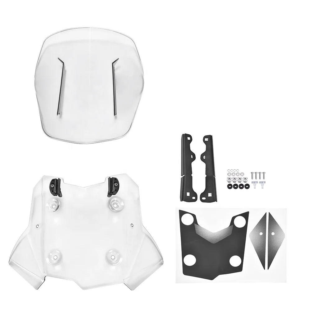 Аксессуары для ветрового стекла мотоцикла REALZION, защита ветрового стекла для BMW F750GS F850GS 2018-2020