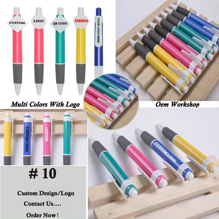 Custom Plastic Metal Custom Ballpoint Pen