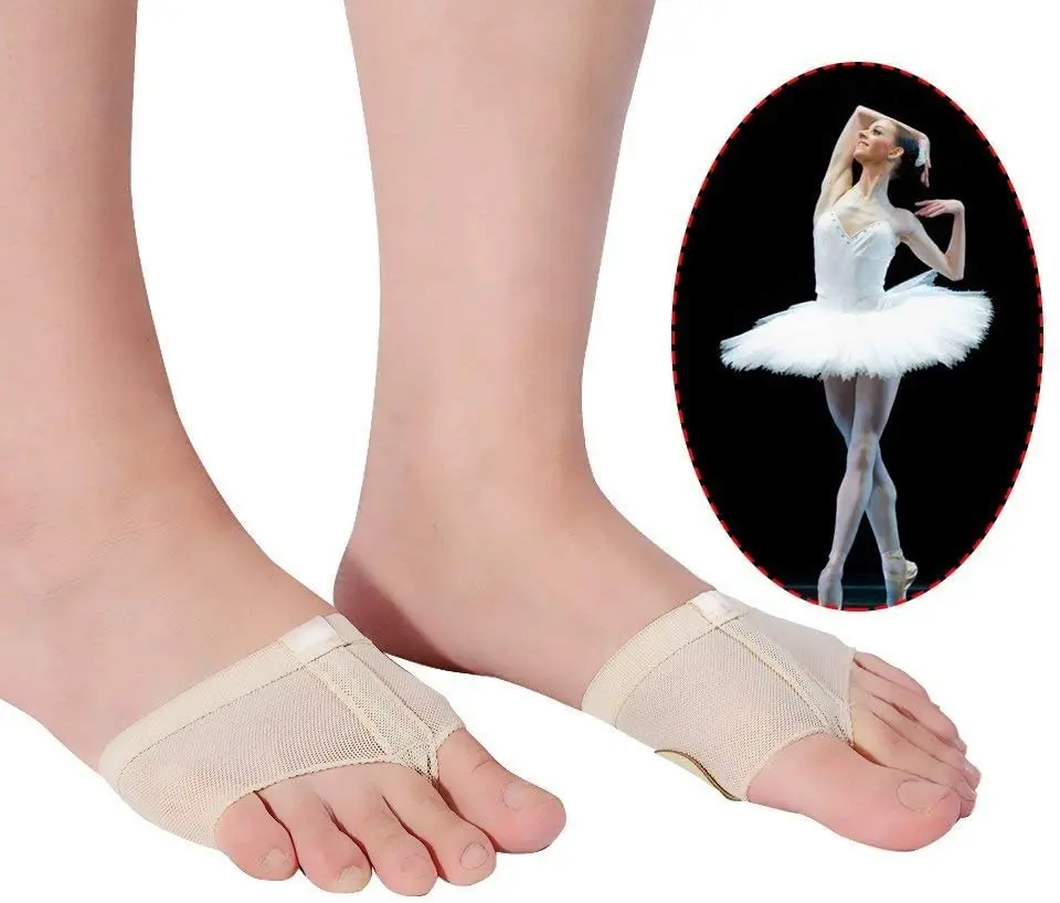 Foot Pads for dance Foot Thongs Dance Paws Toe Undies Half Shoes Belly Dance HOT 