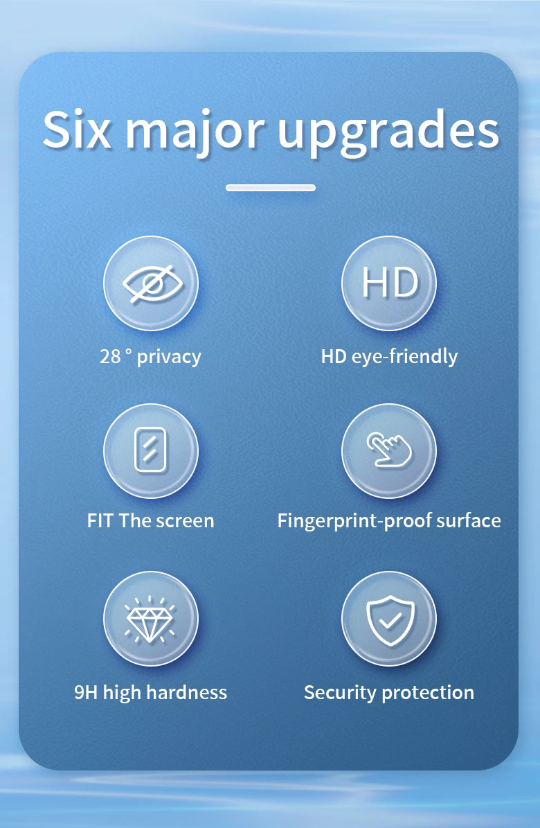 For iphone 13 14 Privacy anti-spy anti-peeping tempered glass privacy screen protector for iPhone 12 13 11 Pro Max