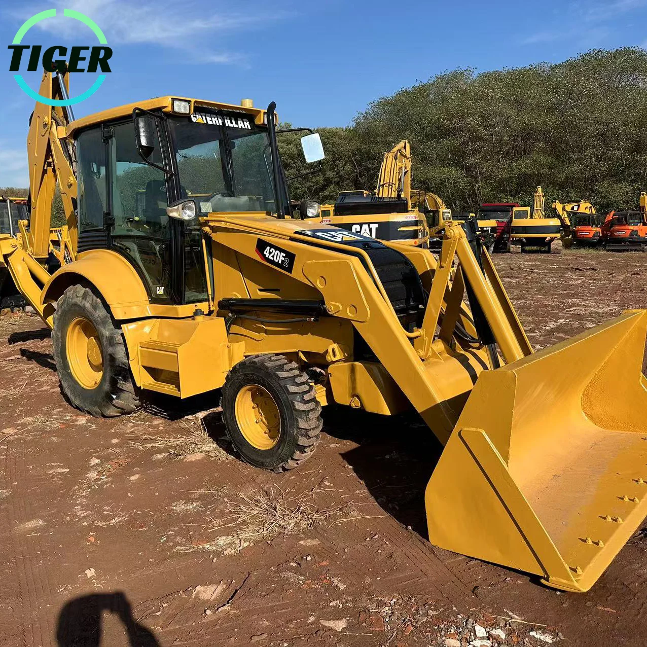 Used Backhoe Loader Cat 420f 420f2 420E 416E backhoe loaders used cat ...