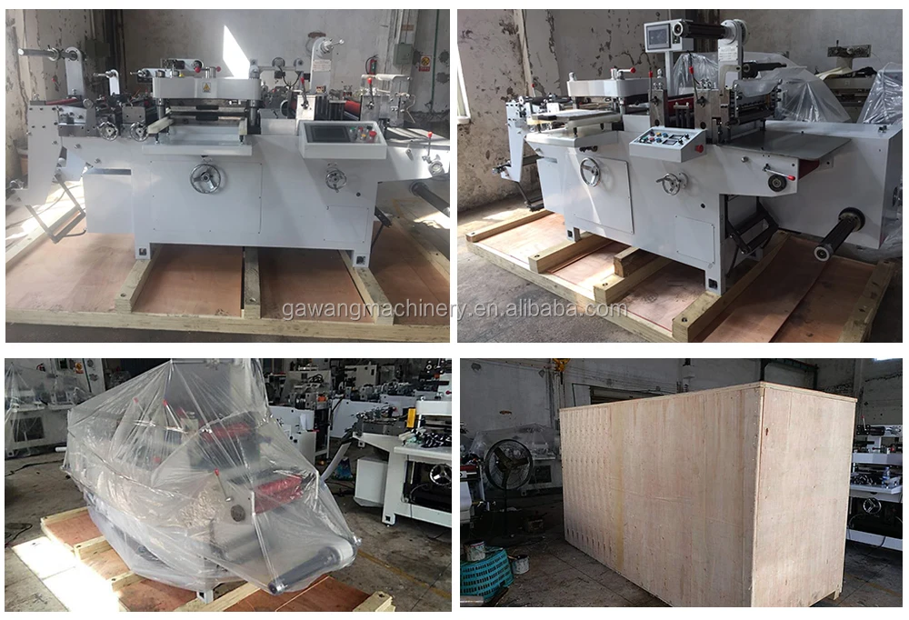 Automatic Roll To Roll Adhesive Label Rotary Die Cutter Die-cutting ...