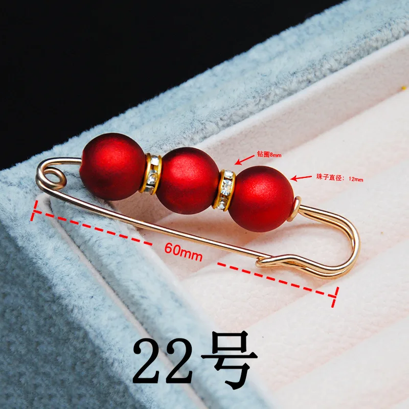 PATIKIL 6 Spille Di Sicurezza Con Perle Finta Per Abbigliamento Donna – Spille Decorative Per Maglie, Sciarpe, Borse