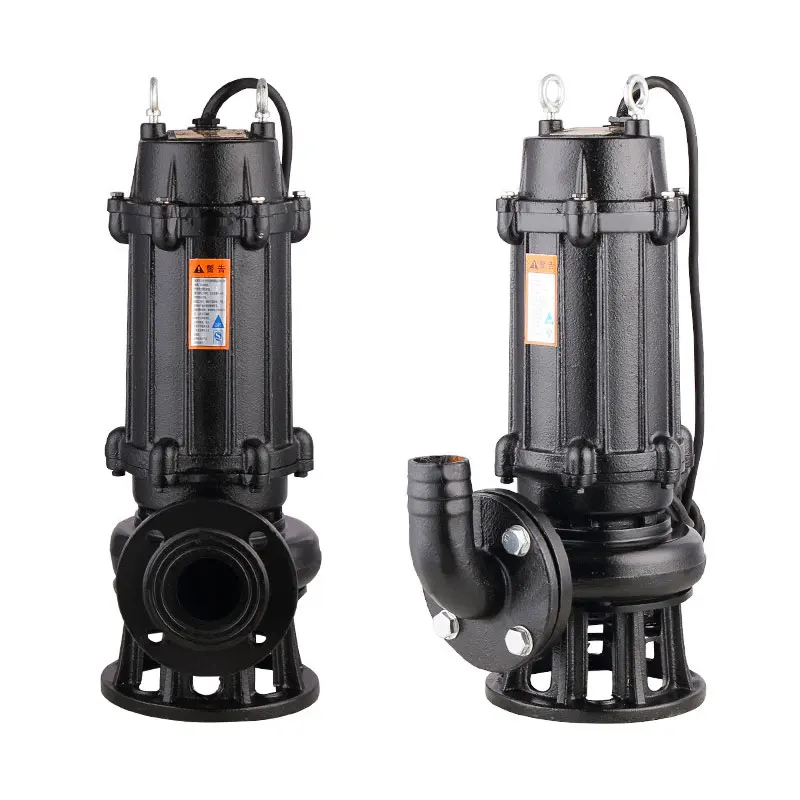 Cement Suction Impeller Flushing Macerator Automatic Waste Vertical Water Sand Slurry Centrifugal Motor Submersible Sewage Pump