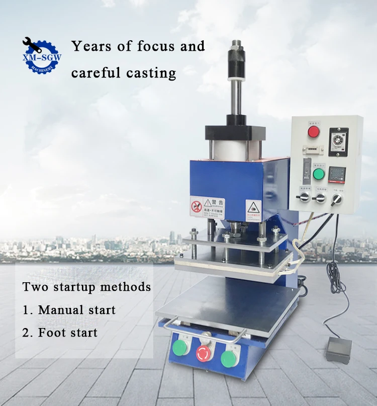 Factory Price Digital Table Top Automatic Pneumatic Hot Stamping Gold