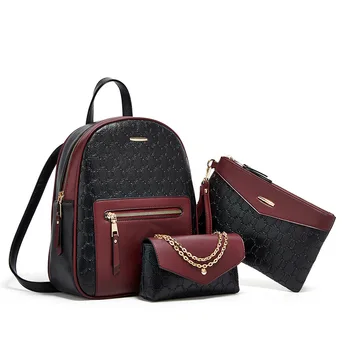 Eco Friendly Portable Leather Backpack Personal Light Best Gift For Women Pu Lady Bag
