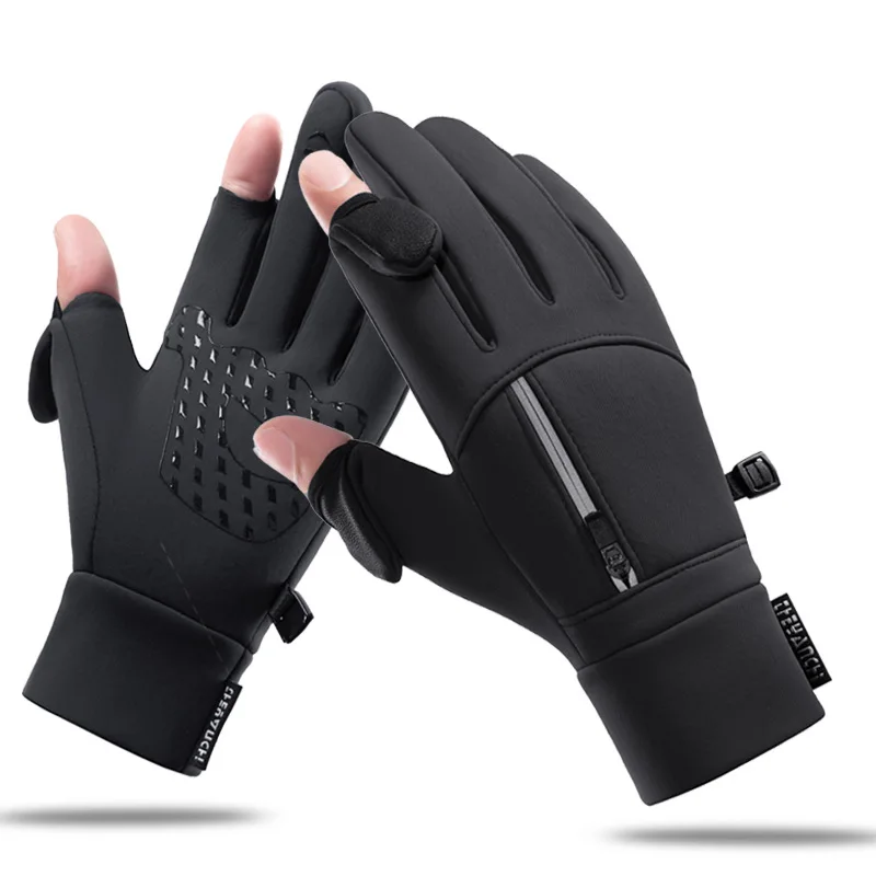 Winter Fishing Gloves Warm, Waterproof, and Durable