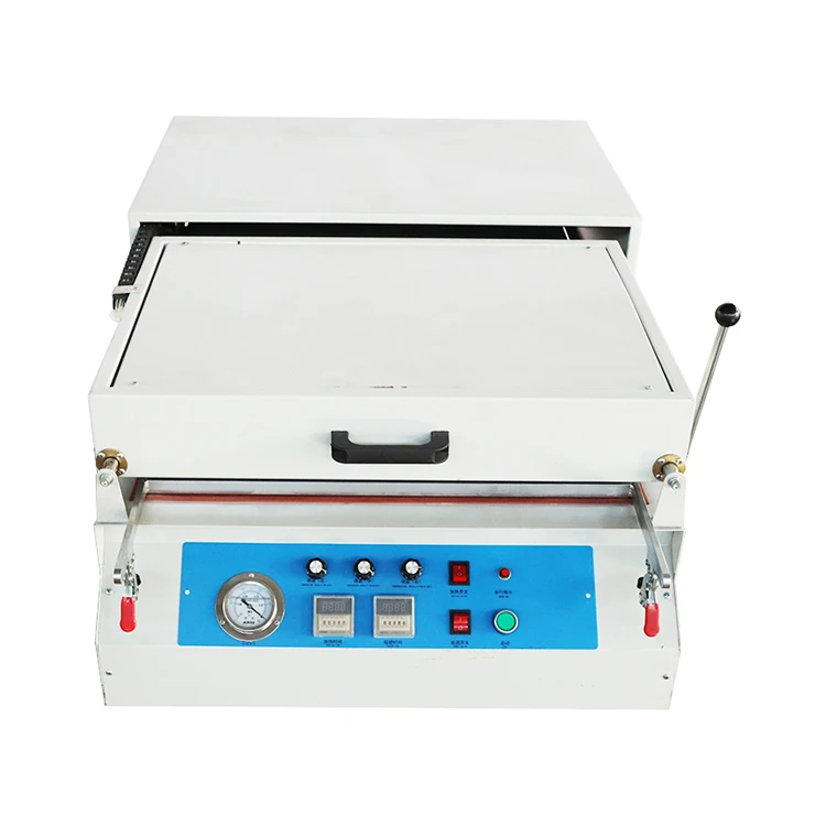 Depth Small Acrylic Vacuum Forming Machine Thermoforming for 3D Led Light and Mask