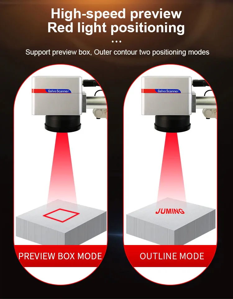 Laser Marking Machine 3d Fiber Marking Laser Keyboard Printing Laser Engraver Raycus Laser Source 20w /30w/ 50w(optional) 1064nm supplier