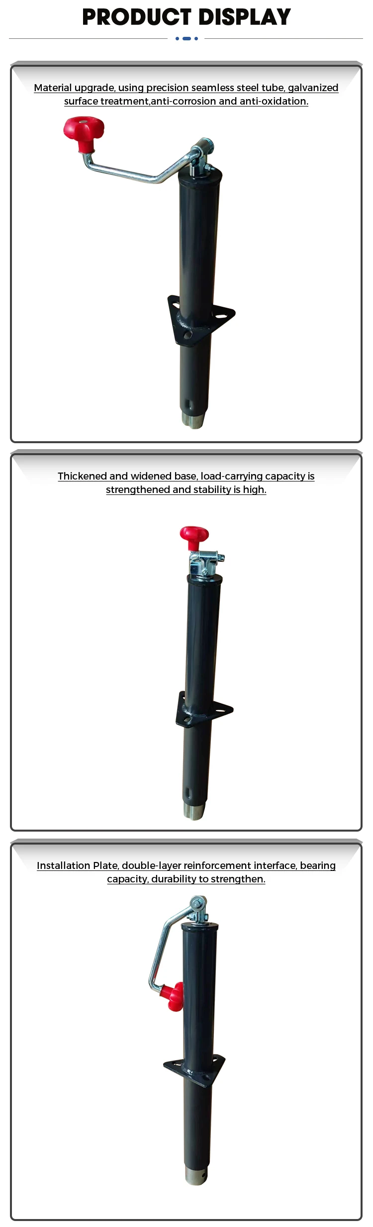 Trailer Jack Wheel Stainless Steel Trailer Jack Jockey Wheel Trailer Jacks Buy 2000 Lb
