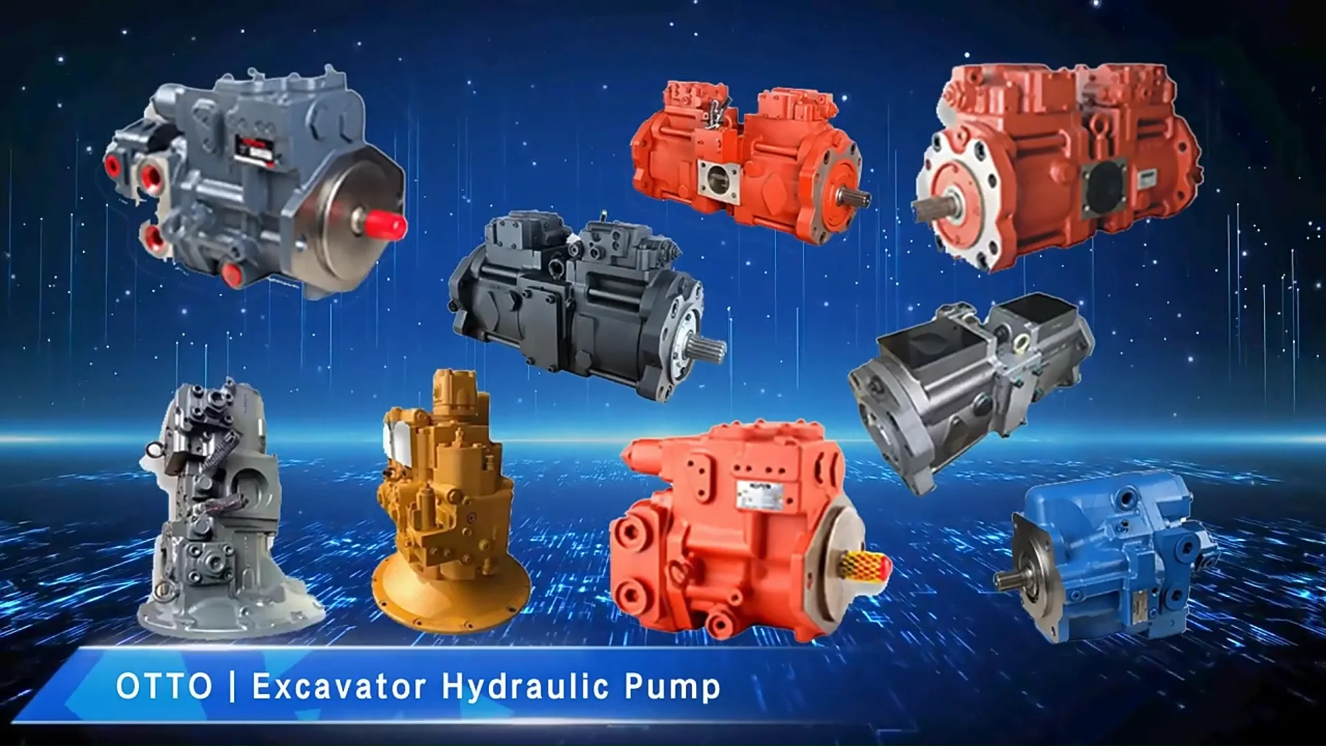 Bomba Principal Pc400 Main Hydraulic Pump For Pc4007 Pc4008 Pc4508