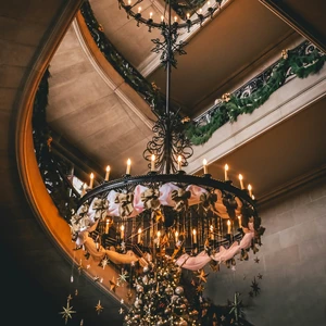 ECOJAS Hotel Lobby Villa Lighting Manufacturer Glass Crystal Chandelier Profession Engineering Customizer