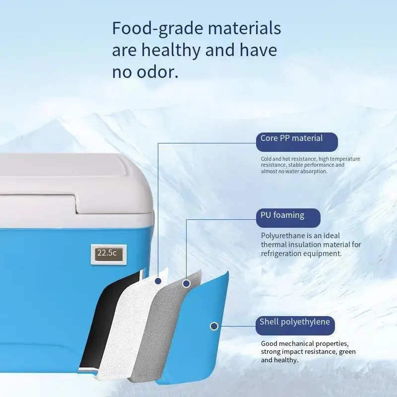 Frozen Storage Control Temperature Cooler Boxes Ice Cream Delivery Box Insulation Box