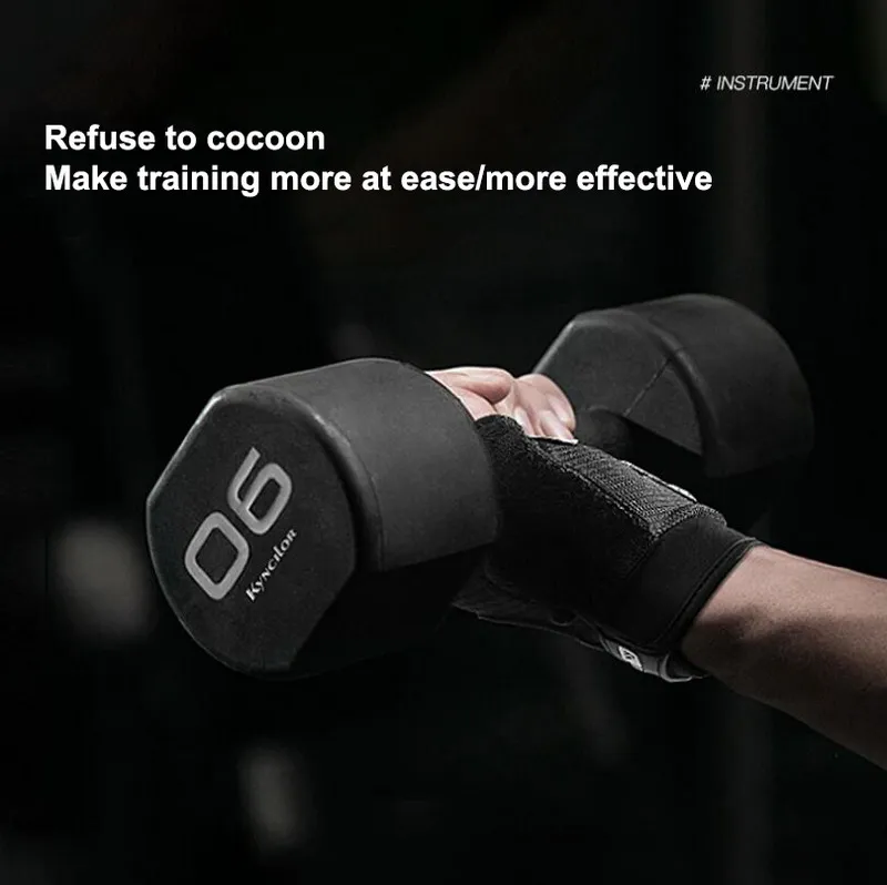 
 Спортивные перчатки с открытыми пальцами, тонкие спортивные Нескользящие митенки с поглощением пота для тренировок и горизонтальных поездок  