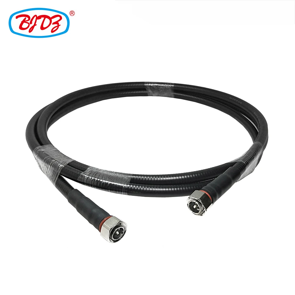 Hersteller 4,310-Din-Stecker männlich auf 4310-Din-Stecker männlich für 1/2-Zoll-Superflex-Überbrückungskabel FSJ4-50B RF-Heliax-Koaxialkabelbaugruppe
