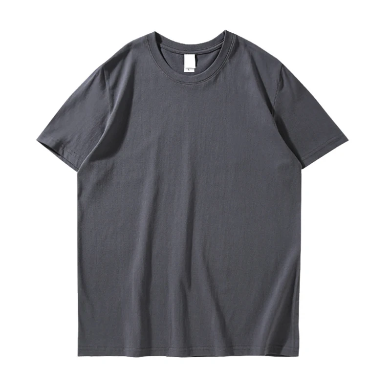 100 Cotton High Quality Blank Custom Logo Plain T Shirt Drop Shoulder ...