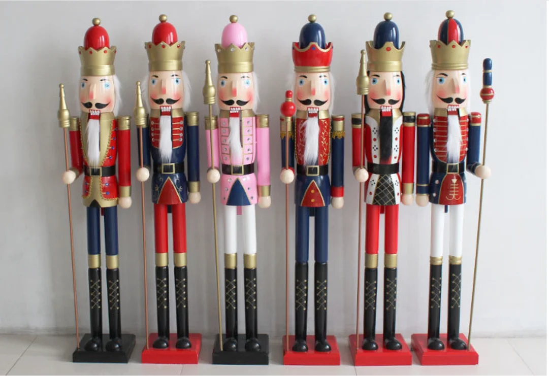 Large Giant Christmas Nutcrackers Christmas Wood Ornaments Nutcracker ...