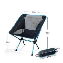 Light weight hot sale OEM outdoor foldable Portable folding camping fishing chair for kids and adults