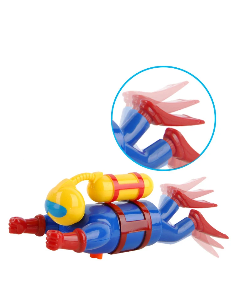 Заводная игрушка для ванны акваланга