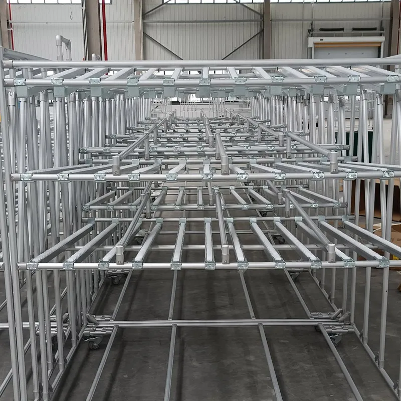 Roller Track Pipe Rack System Flow Roller Rack Assemble Aluminum Flow Rails for Shelf