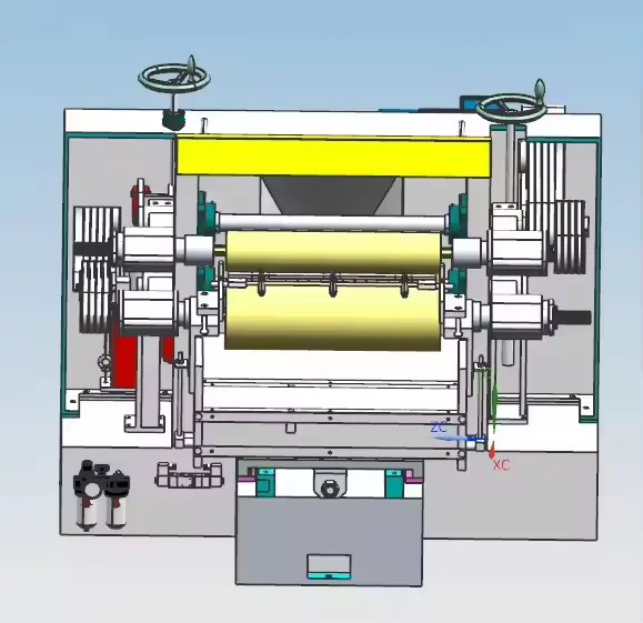 Semi-Auto Single sided Cutlery Mirror Polishing Machine for Knives Spoons Forks Knife Buffing Grinding