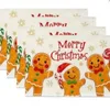 P Gingerbread man 4pcs/set  45*30CM