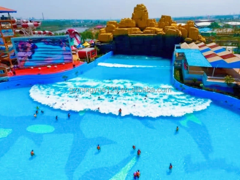 Popular Indoor Artificial Wave Pool Machine Customized Design for Adult Amusement for Water Park Sea Theme Park