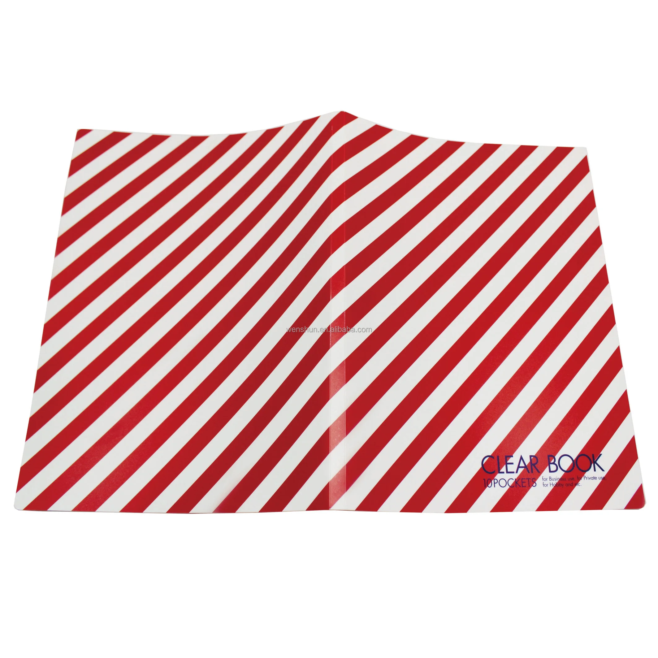New Arrival Clear Book Transparent Sheet Protector PP Clear Document Folder 
