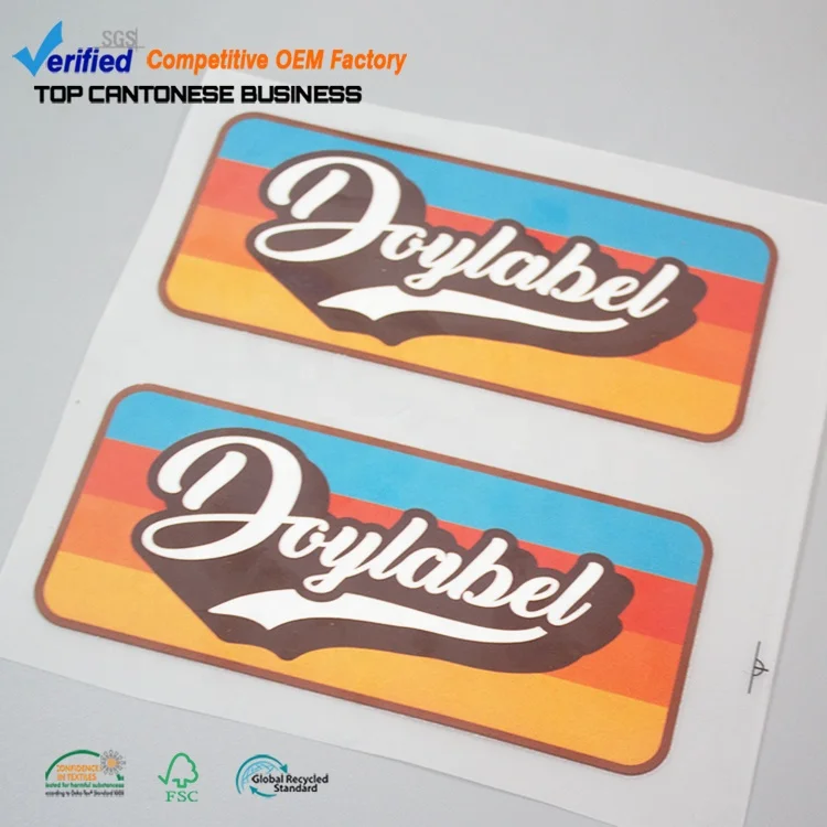 Alibaba.com: Custom DTF patches labels with iron-on heat transfer ...
