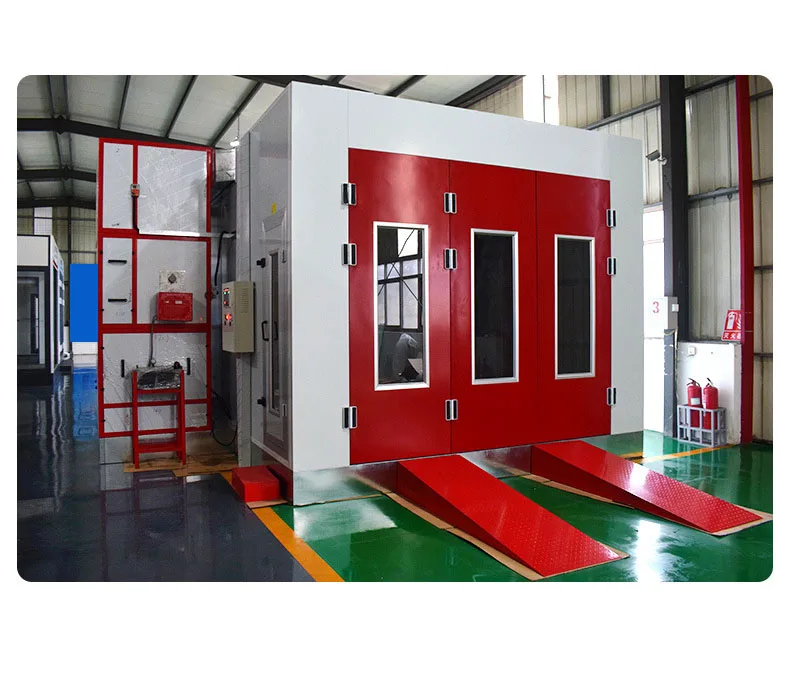 Car spray oven electric or diesel spray booth factory price paint booth for car