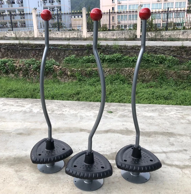 Factory Direct High Quality Mini Children's Carousel Outdoor Playground Triangle Spin Fun