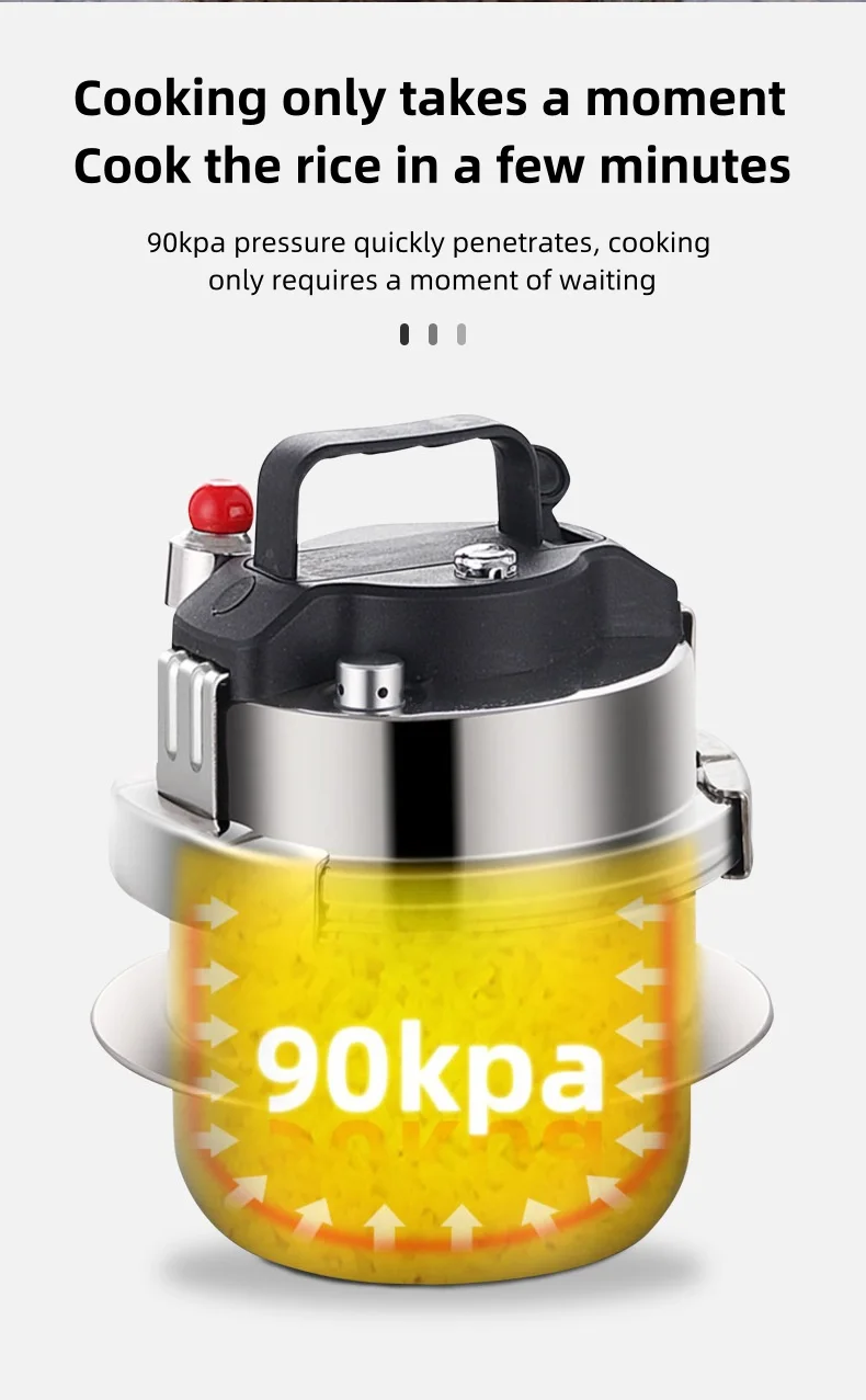 Camping Camping Stove Outdoor 304 Stainless Steel Small 2l Pressure