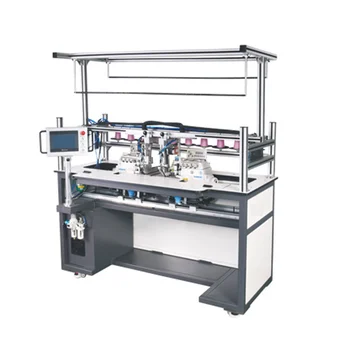 QS-5200DL-DR-MJ High speed Popular Model fully automatic 5 thread Left Hand towel Overlock Sewing Machine